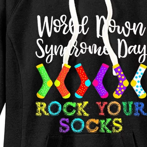 World Down Syndrome Awareness Day Women's Fleece Hoodie