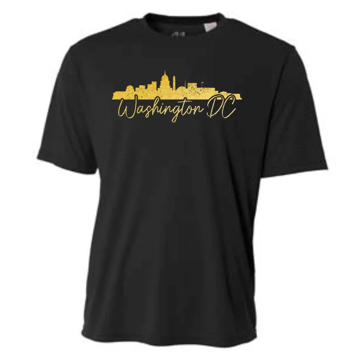 Washington D.C. Skyline Vintage Pride Cooling Performance Crew T-Shirt