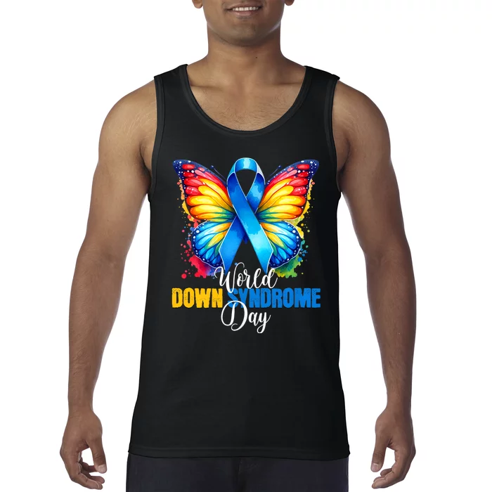 World Down Syndrome Day Rock Your Socks Awareness Tank Top