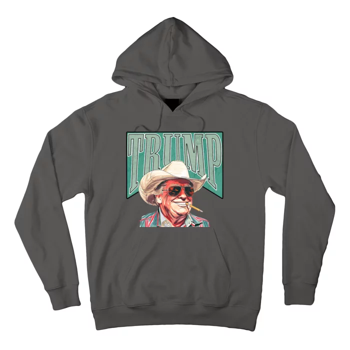 Western Donald Trump Cowboy Maga Hoodie