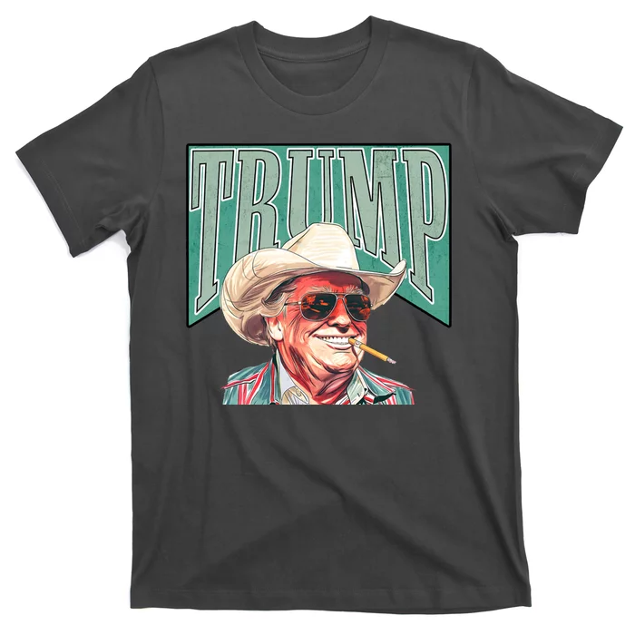 Western Donald Trump Cowboy Maga T-Shirt