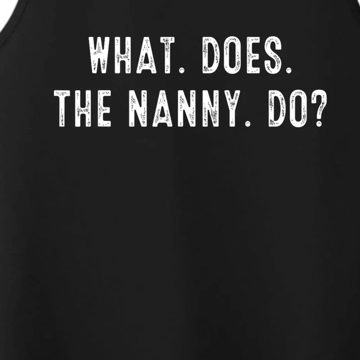 What Does The Nanny Do Performance Tank