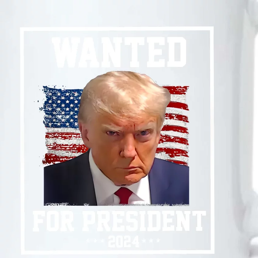 Wanted Donald Trump For President 2024 Black Color Changing Mug