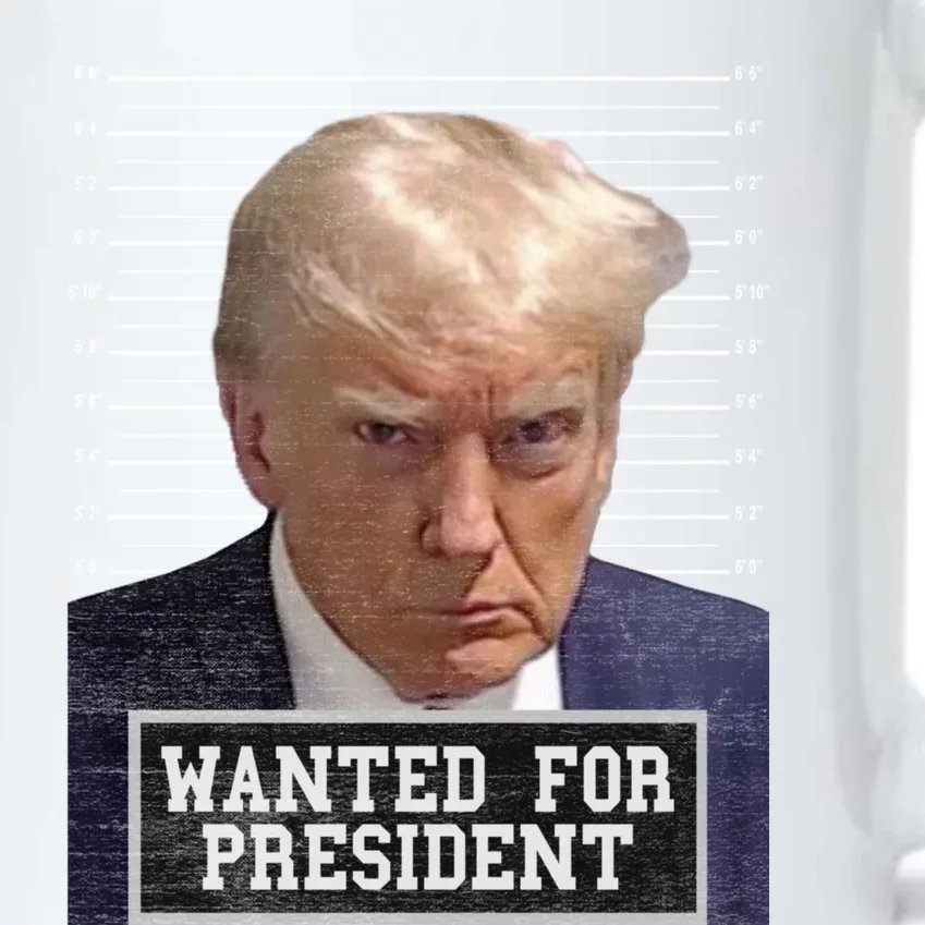 Wanted Donald Trump For President 2024 Trump Mugshot Black Color Changing Mug