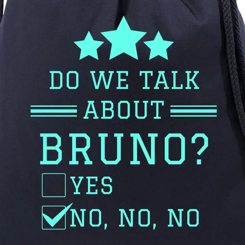 We Don’t Talk About Bruno… Do We? Encanto Drawstring Bag