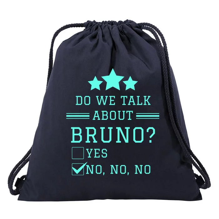 We Don’t Talk About Bruno… Do We? Encanto Drawstring Bag