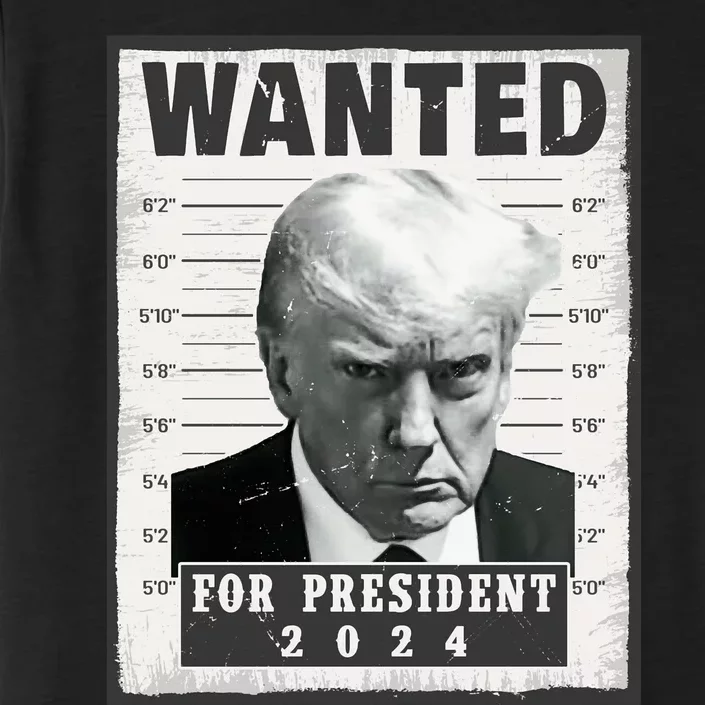 Wanted Donald Trump For President 2024 Trump Mug Shot ChromaSoft Performance T-Shirt