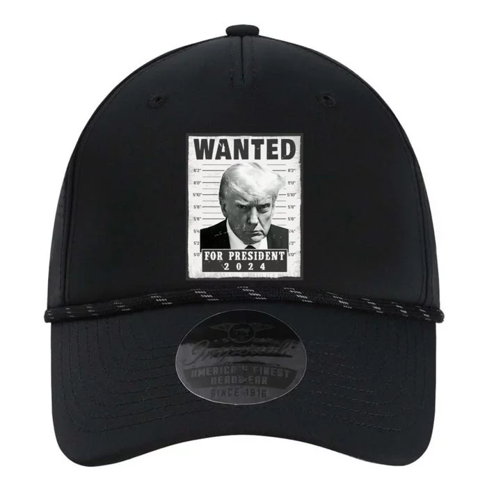 Wanted Donald Trump For President 2024 Trump Mug Shot Performance The Dyno Cap