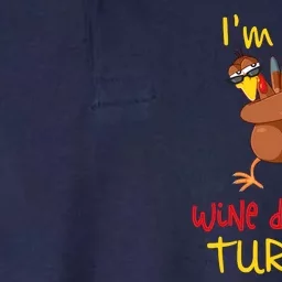 Wine Drinking Turkey Matching Family Thanksgiving Party Softstyle Adult Sport Polo