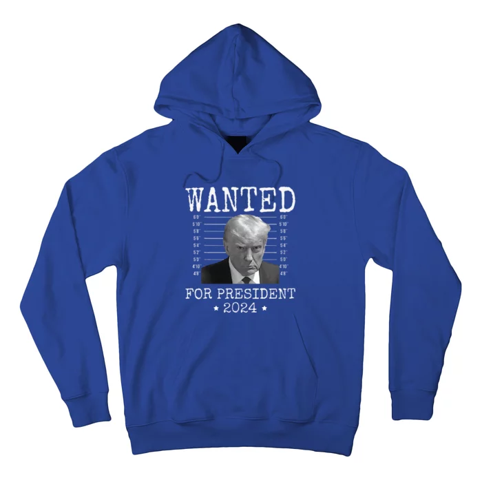 Wanted Donald Trump 2024 For President Never Surrender Hoodie