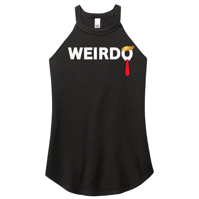 Weirdo Donald Trump Weird Old Man Funny Antitrump Costume Women’s Perfect Tri Rocker Tank