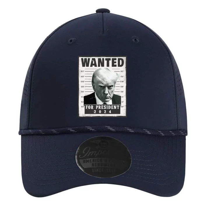 Wanted Donald Trump For President 2024 Trump Mug Shot Performance The Dyno Cap