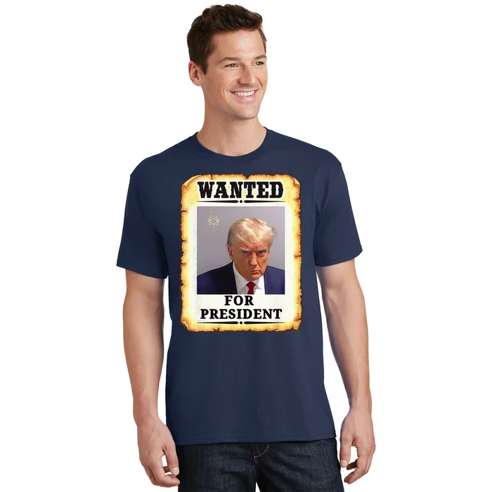 Wanted Donald Trump For President 2024 T-Shirt