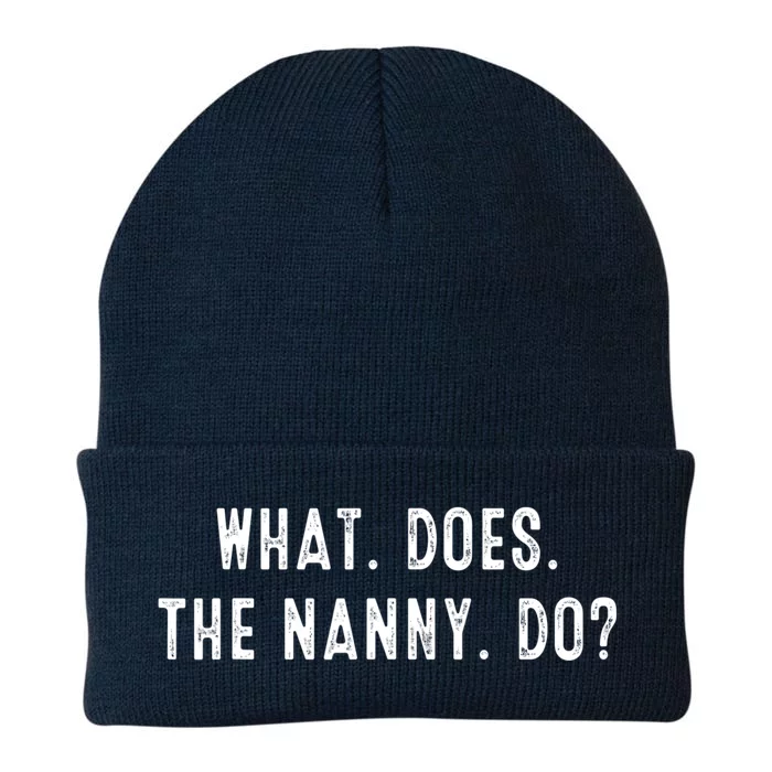 What Does The Nanny Do Knit Cap Winter Beanie