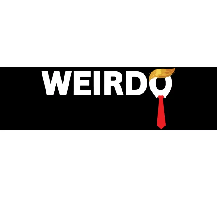 Weirdo Donald Trump Weird Old Man Funny Antitrump Costume Bumper Sticker