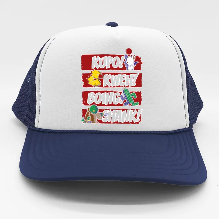 What Does The Tonberry Say Trucker Hat