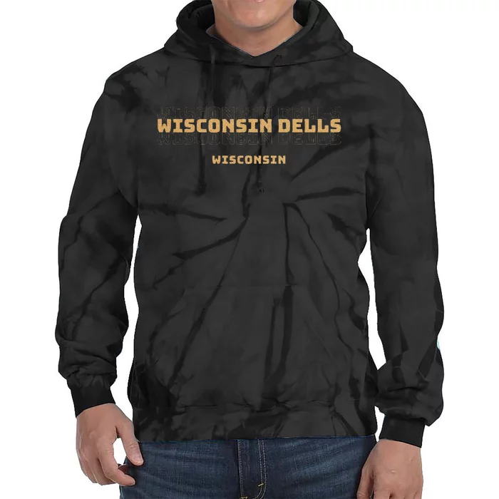 Wisconsin Dells Wisconsin Tie Dye Hoodie