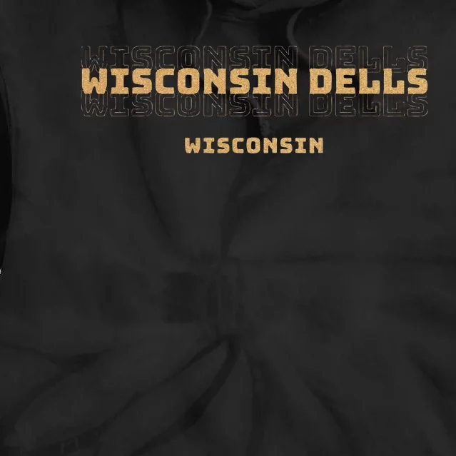 Wisconsin Dells Wisconsin Tie Dye Hoodie