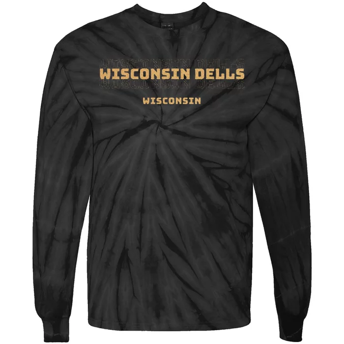 Wisconsin Dells Wisconsin Tie-Dye Long Sleeve Shirt