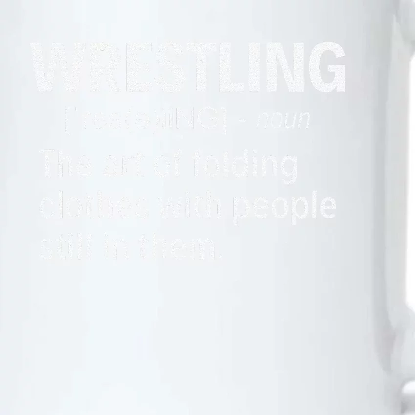 Wrestling Definition Black Color Changing Mug