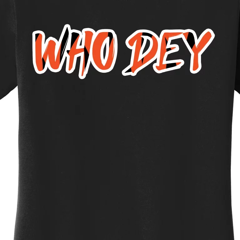 Who Dey Women's T-Shirt