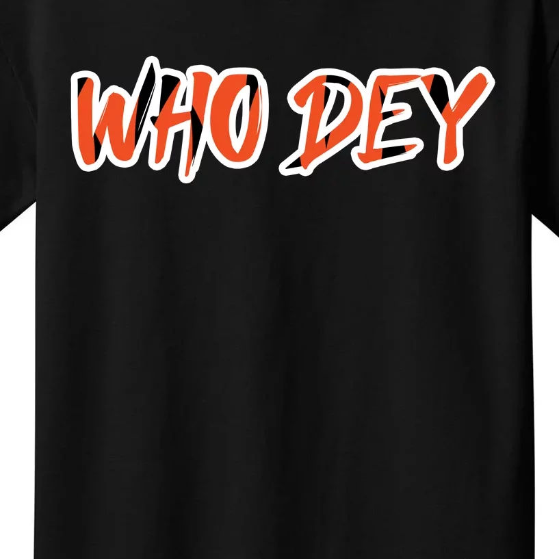 Who Dey Kids T-Shirt