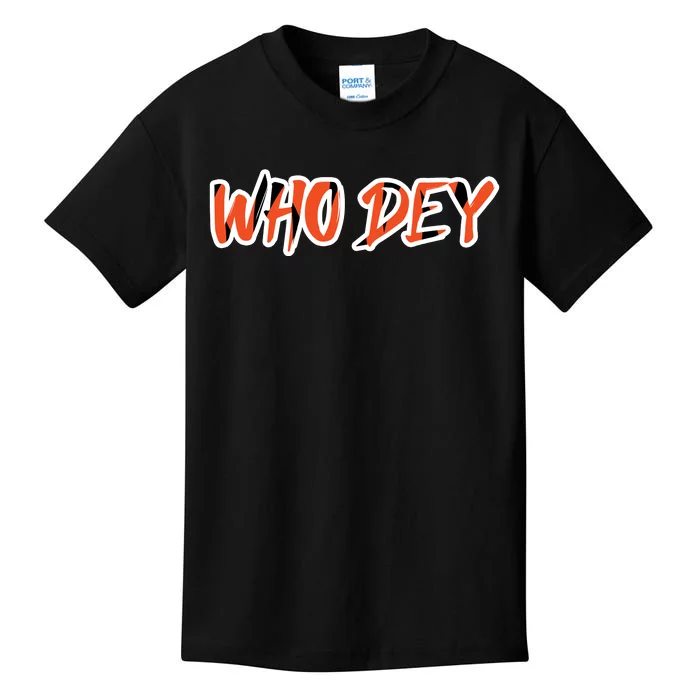 Who Dey Kids T-Shirt