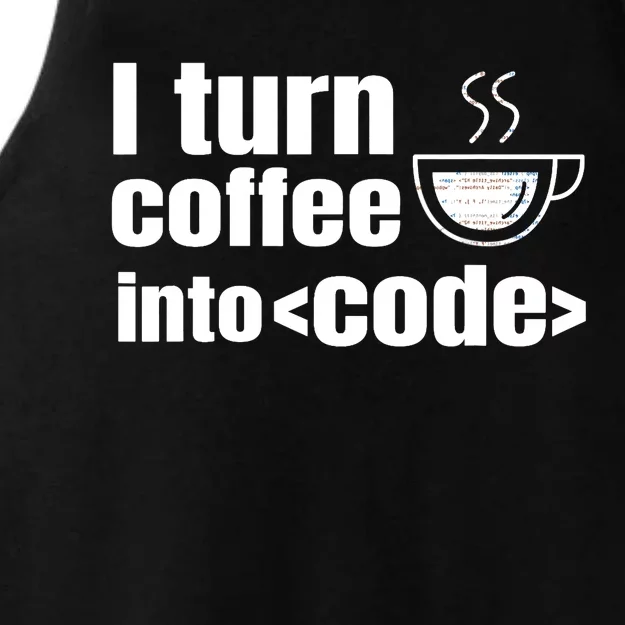 Web Developer Website Programmer Coder Coffee Lover Ladies Tri-Blend Wicking Tank