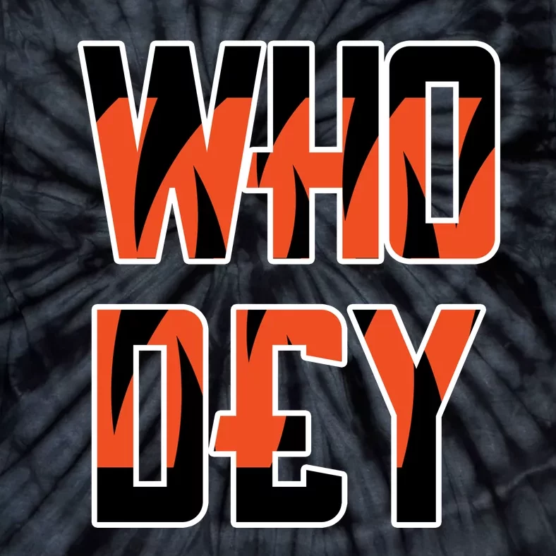 Who Dey Tie-Dye T-Shirt