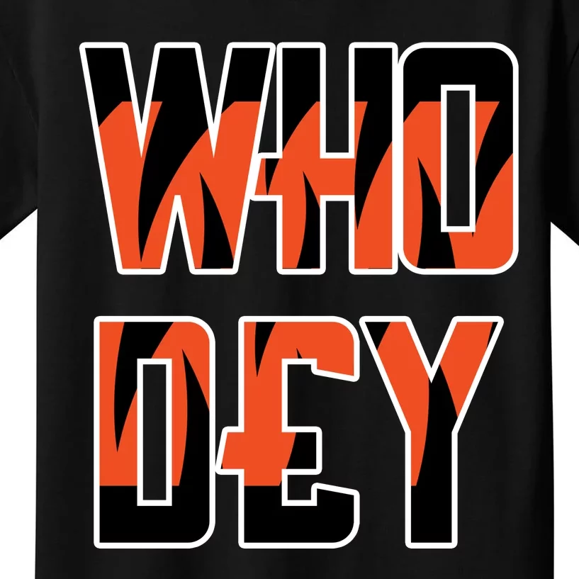 Who Dey Kids T-Shirt