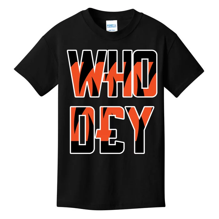 Who Dey Kids T-Shirt