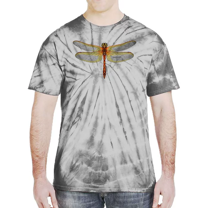 Watercolor Dragonfly Tie-Dye T-Shirt