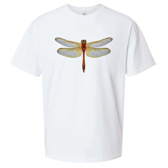 Watercolor Dragonfly Sueded Cloud Jersey T-Shirt