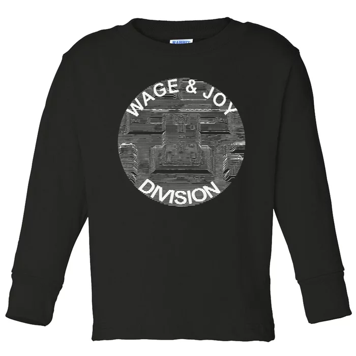 Wage Division Toddler Long Sleeve Shirt