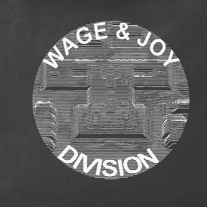 Wage Division Zip Tote Bag