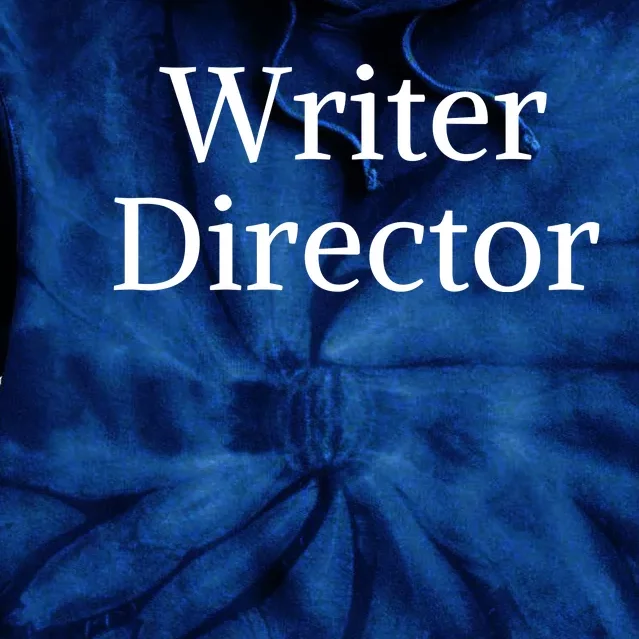 Writer Director Tie Dye Hoodie