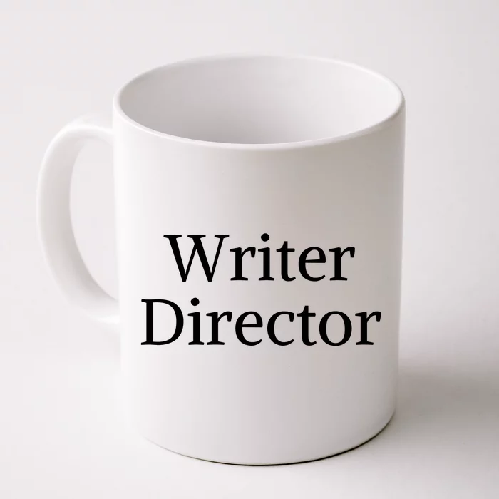 Writer Director Front & Back Coffee Mug