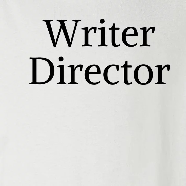 Writer Director Toddler Long Sleeve Shirt