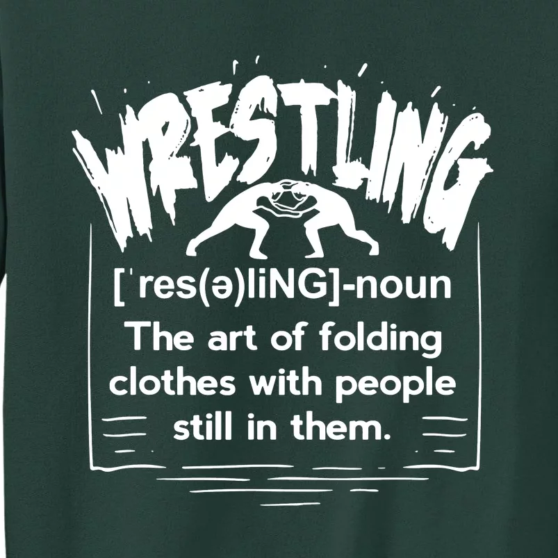 Wrestling Definition Sweatshirt