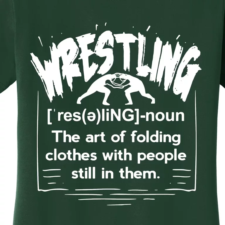 Wrestling Definition Women's T-Shirt