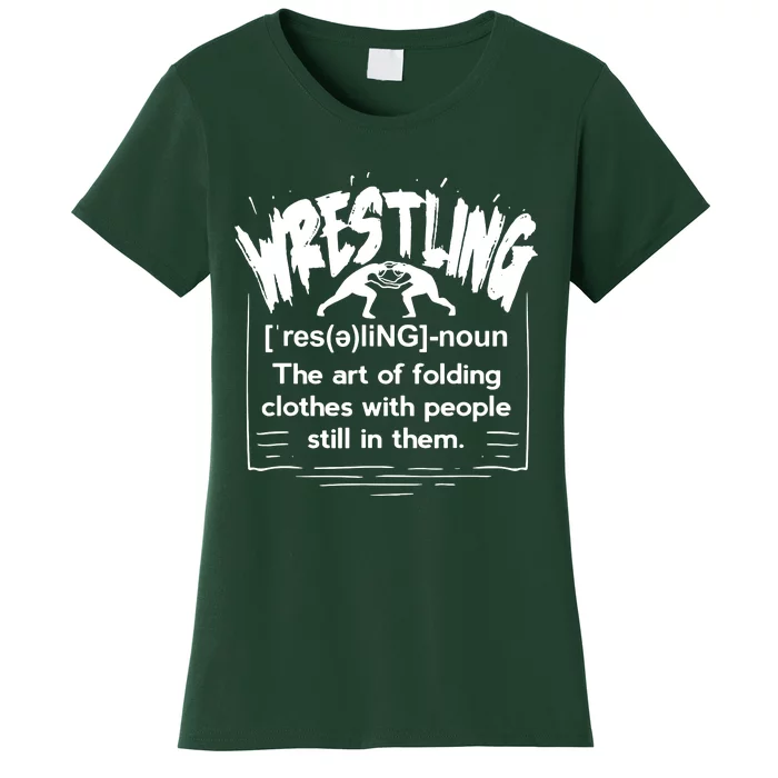 Wrestling Definition Women's T-Shirt