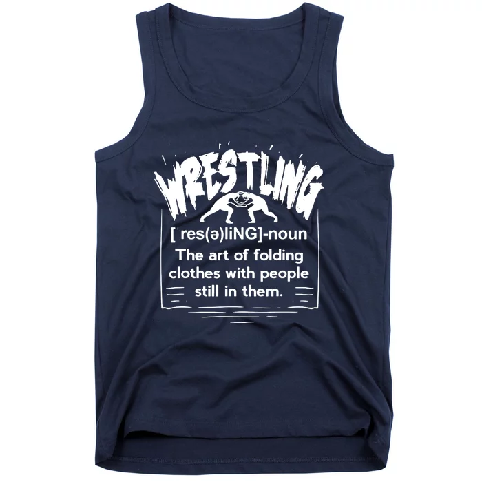 Wrestling Definition Tank Top