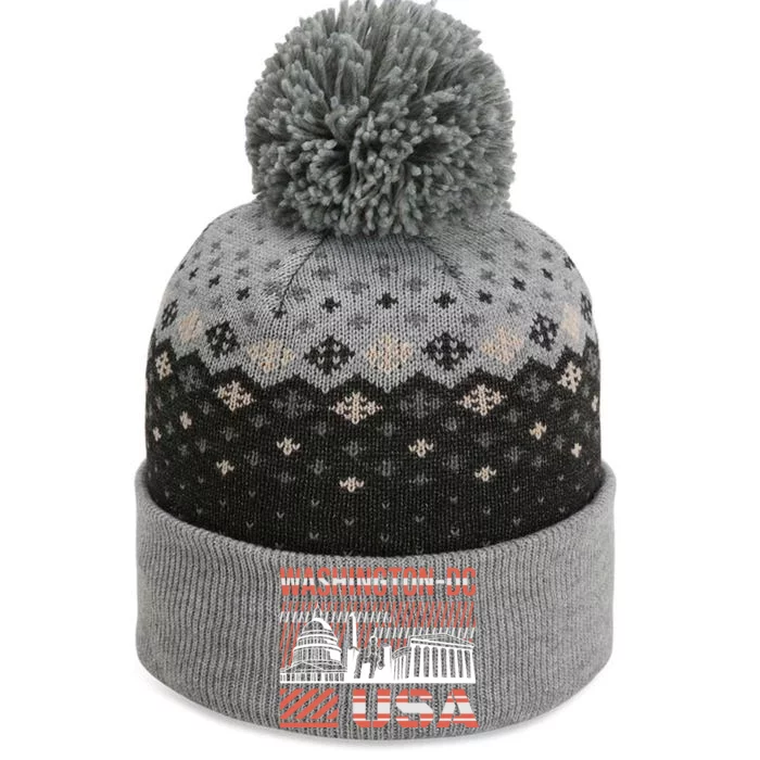 Washington DC The Baniff Cuffed Pom Beanie