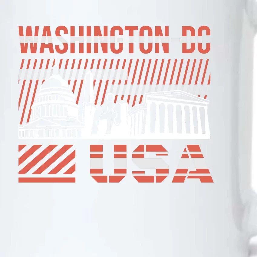 Washington DC Black Color Changing Mug