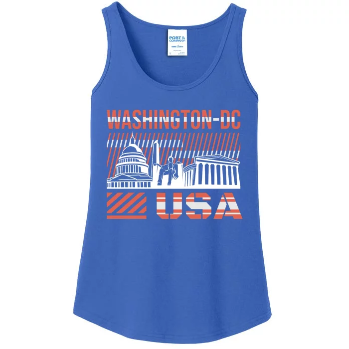 Washington DC Ladies Essential Tank