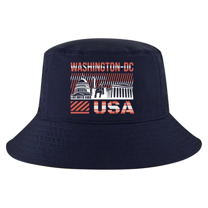 Washington DC Cool Comfort Performance Bucket Hat