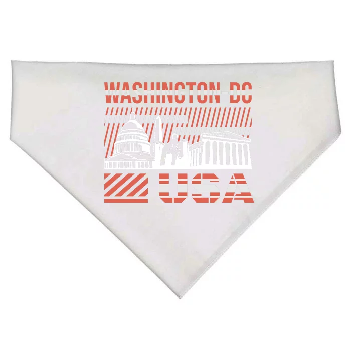 Washington DC USA-Made Doggie Bandana