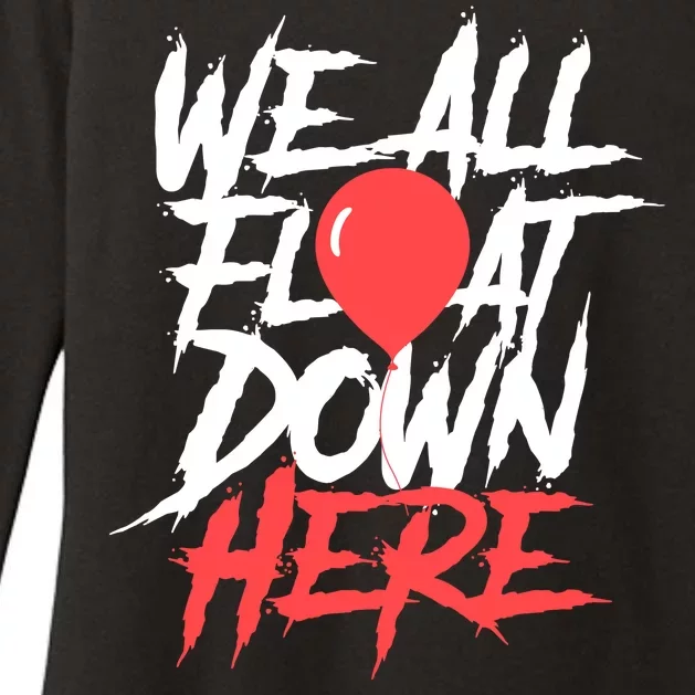 We All Float Down Here Womens CVC Long Sleeve Shirt