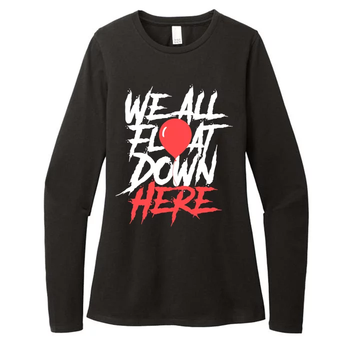 We All Float Down Here Womens CVC Long Sleeve Shirt