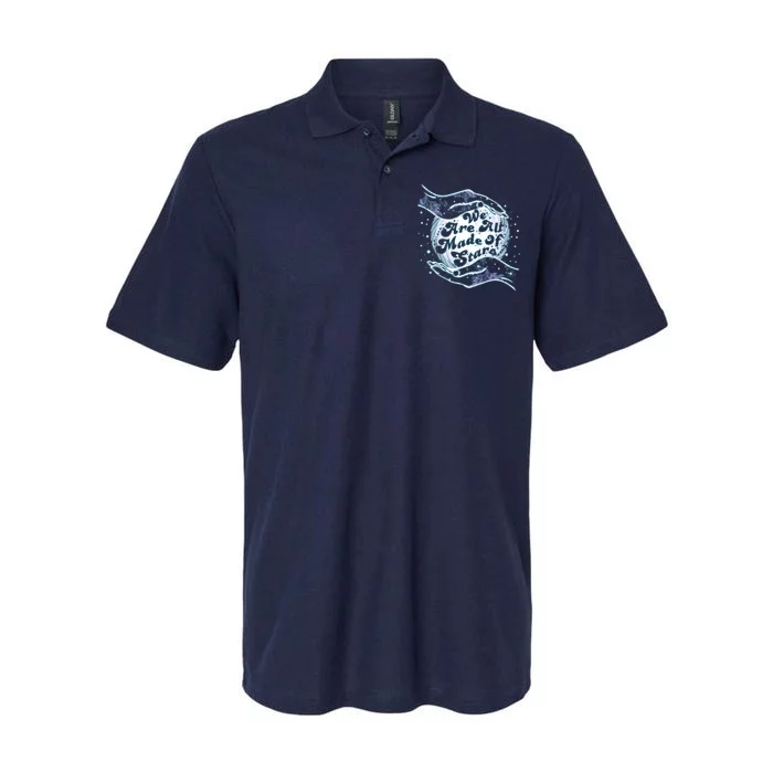 We Are All Made of Stars Softstyle Adult Sport Polo